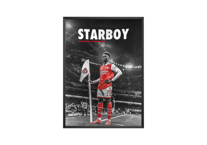 Bukayo Saka 'The Starboy' Poster