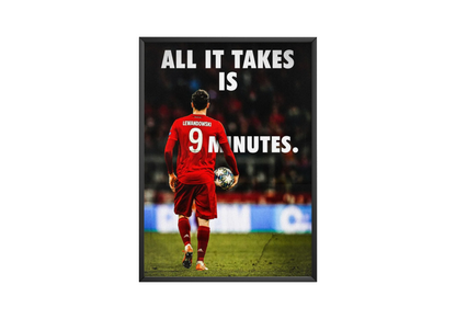 Lewandowski '9 Minutes' Poster