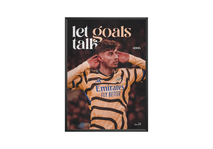 Kai Havertz „Goals Talk“-Poster