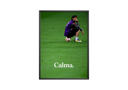 Lionel Messi „Calma“-Poster