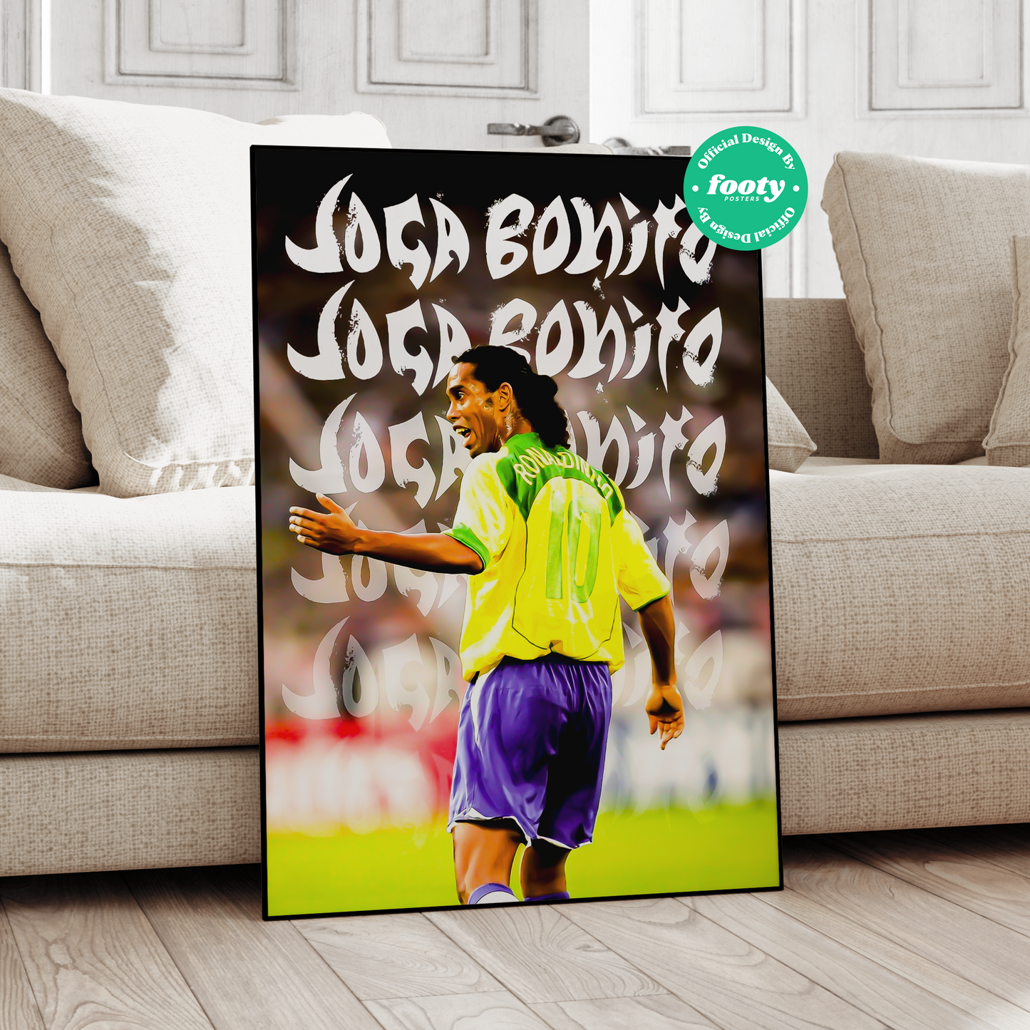 Ronaldinho 'Joga Bonito' Poster