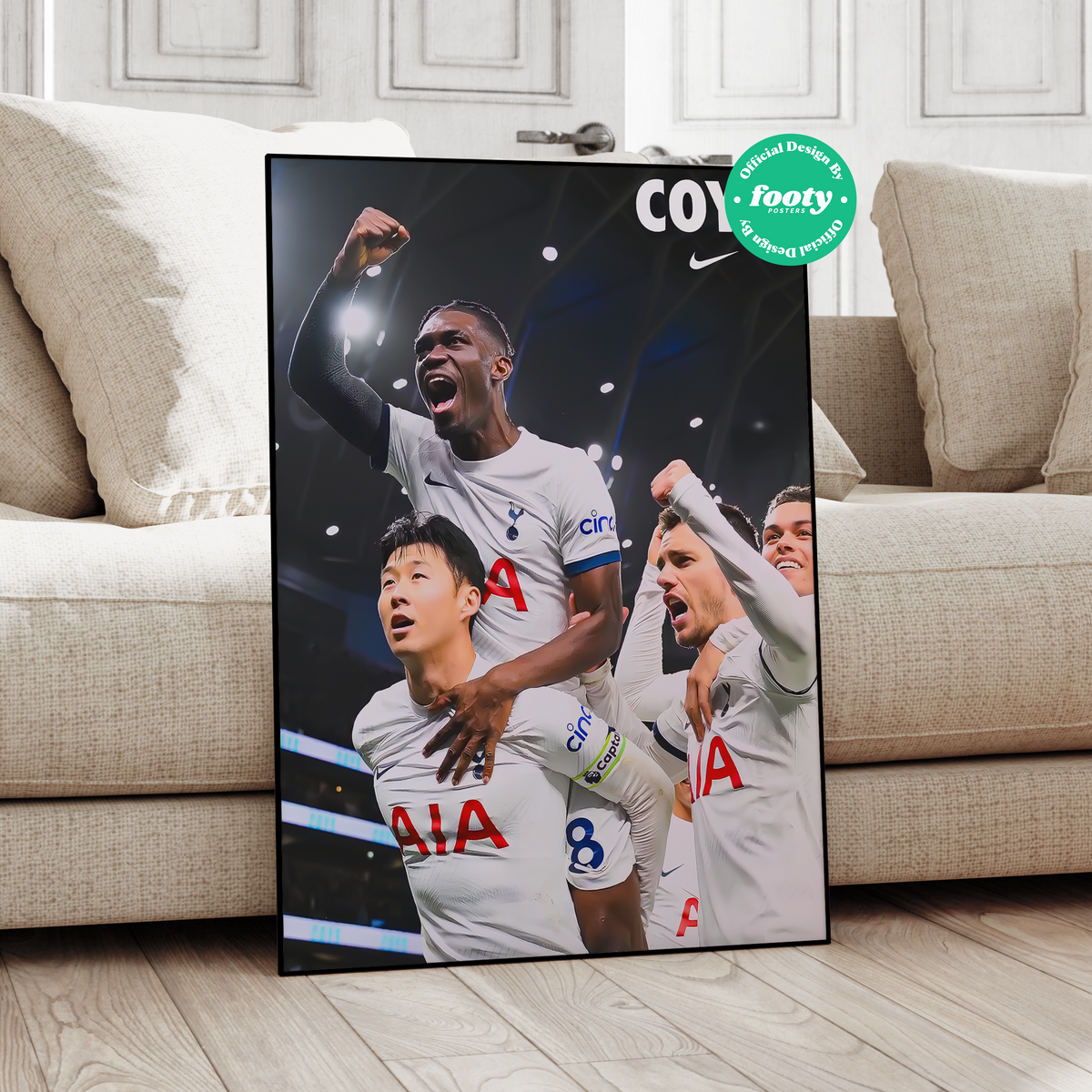 Tottenham Hotspur 'COYS' Poster