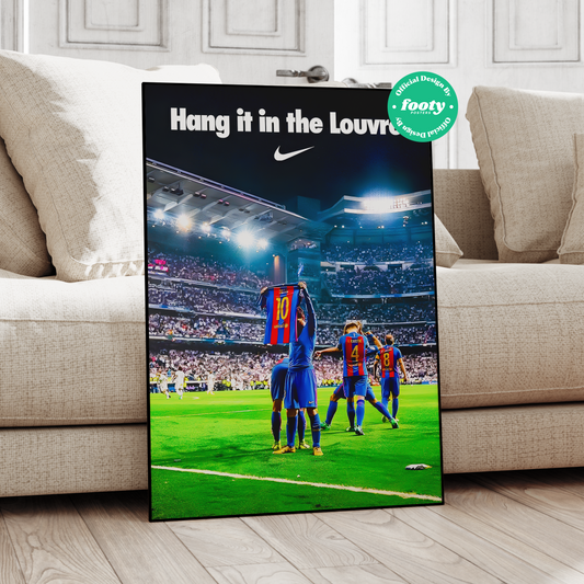 Lionel Messi 'Hang It In The Louvre' Poster