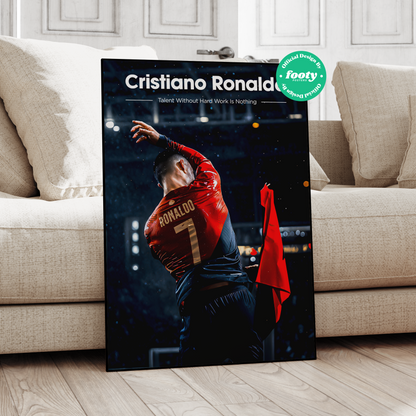 Cristiano Ronaldo „Immer der Beste“-Poster