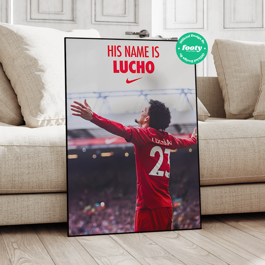 Luis Diaz 'His Name Is Lucho' Poster