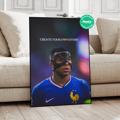 Kylian Mbappé 'Story' Poster