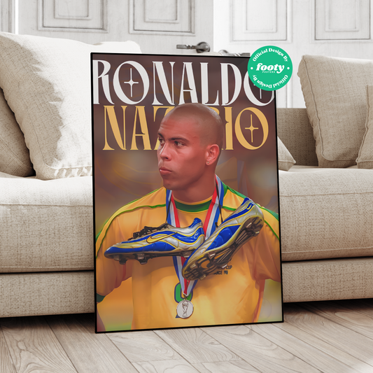 Ronaldo Nazário 'R9' Poster