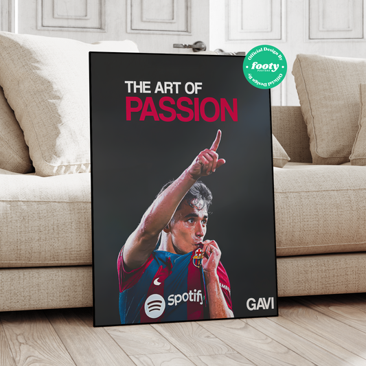 Gavi 'The Art Of Passion' Poster