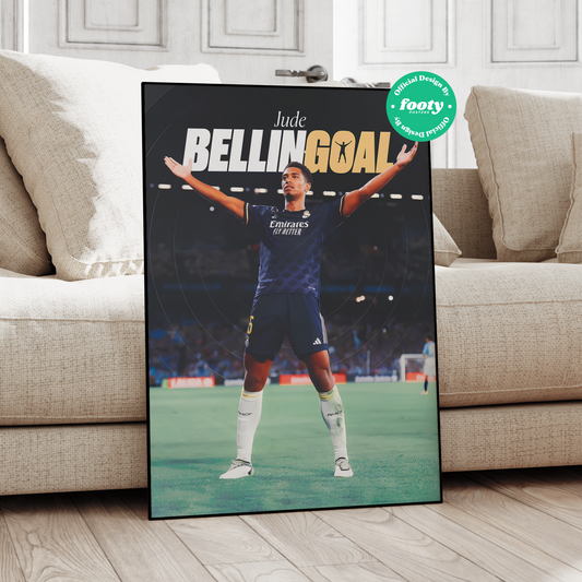 Jude Bellingham 'Bellingoal' Poster