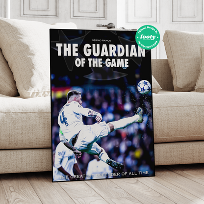 Sergio Ramos 'Guardian' Poster