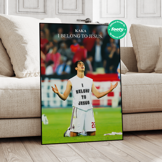 Kaka 'I Belong To Jesus' Poster