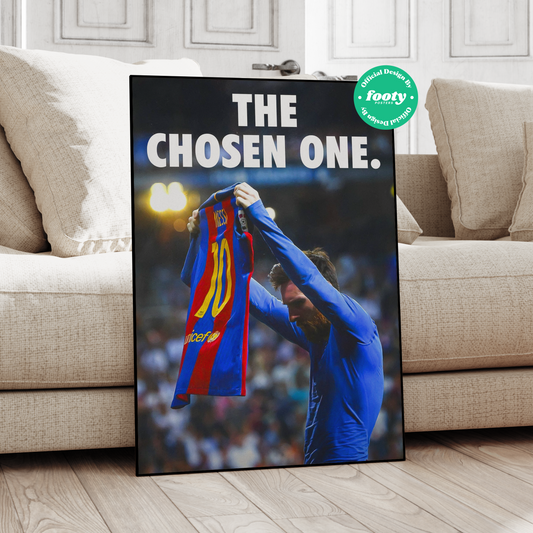 Lionel Messi 'Chosen One' Poster