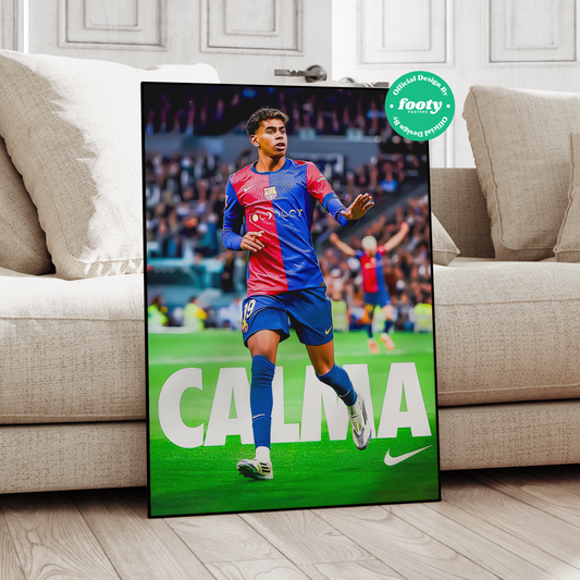 Lamine Yamal 'CALMA' Poster