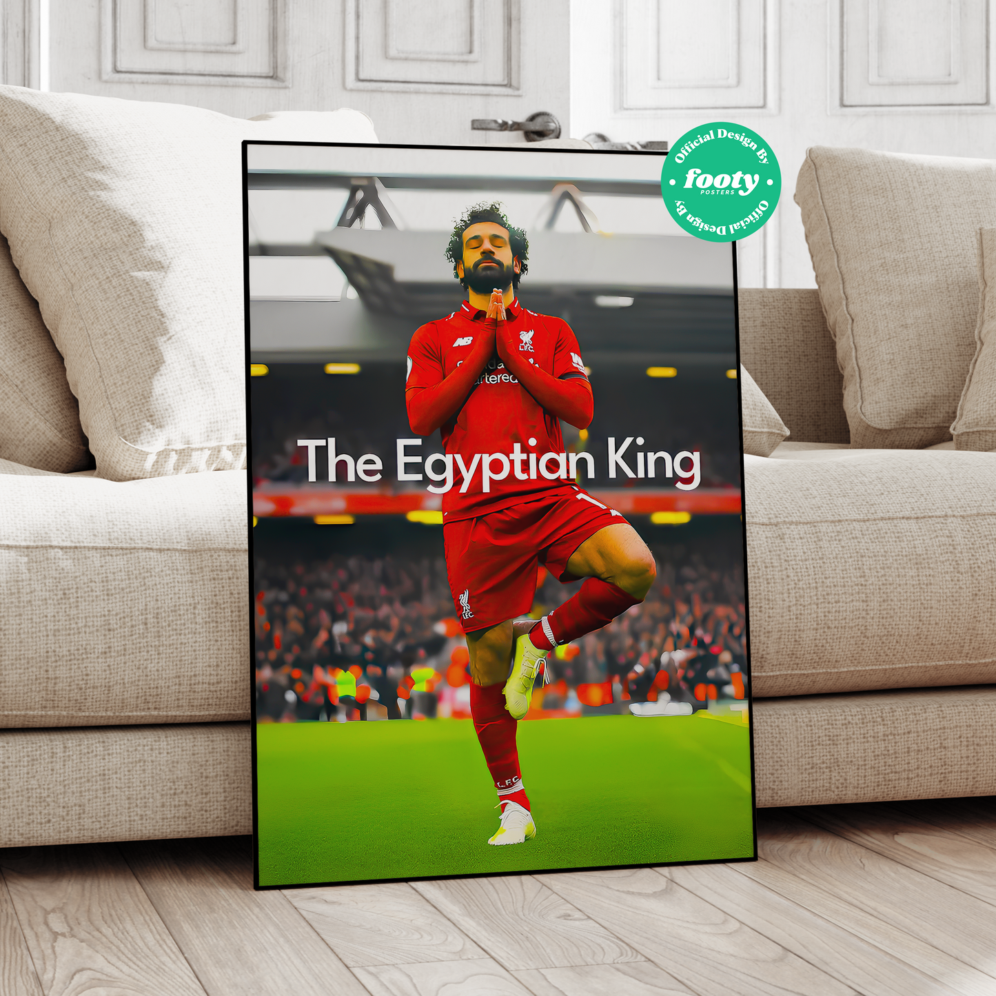 Mo Salah 'Ägyptischer König' Poster