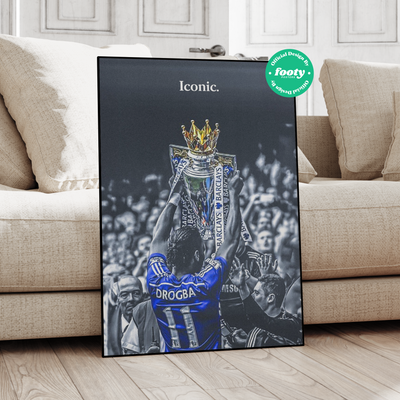 Drogba „Kult“-Poster
