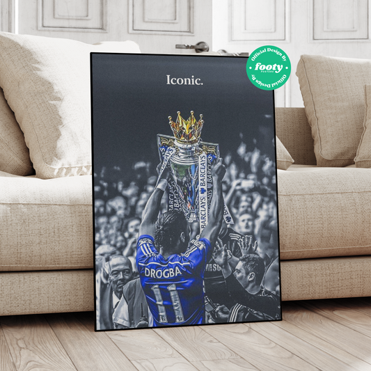 Drogba 'Iconic' Poster