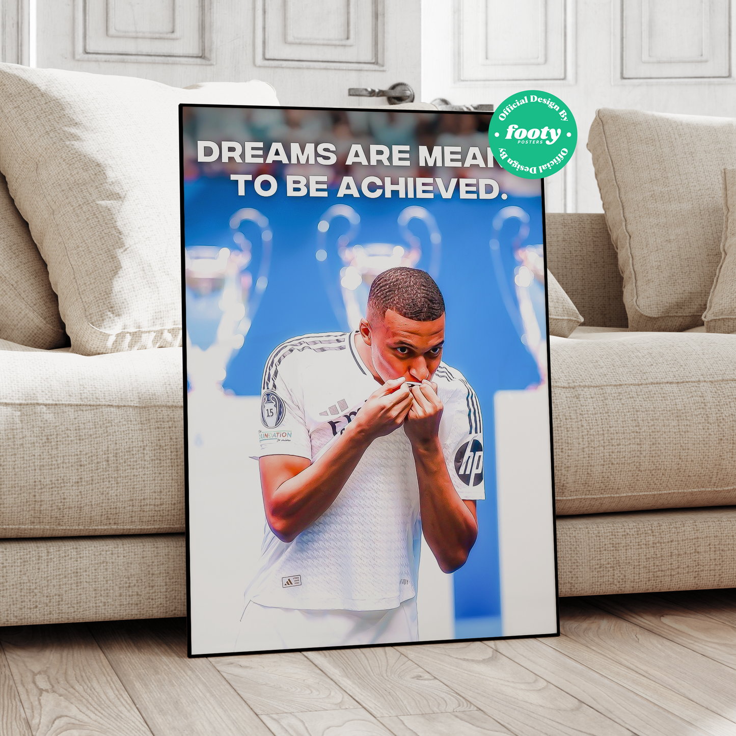 Kylian Mbappe 'Dreams' Poster