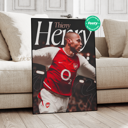 Thierry Henry 'Er hat es getan' Poster