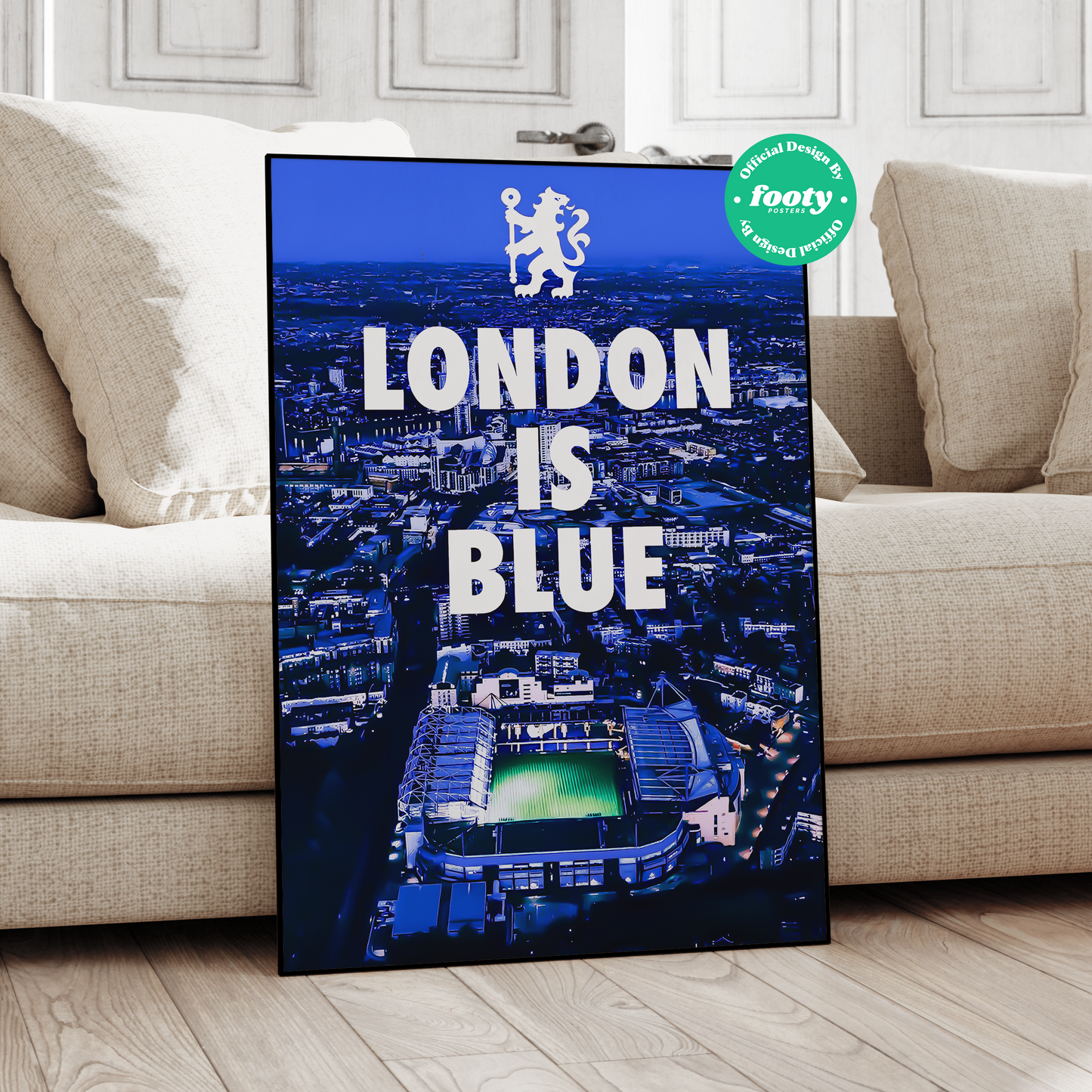 Chelsea 'London Is Blue' Poster