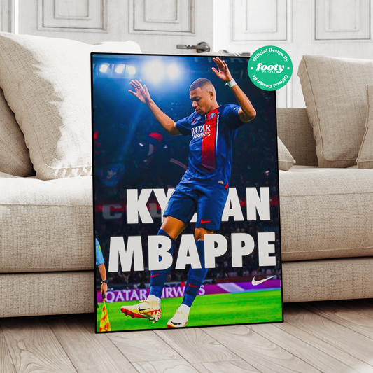 Kylian Mbappe 'Focus' Poster