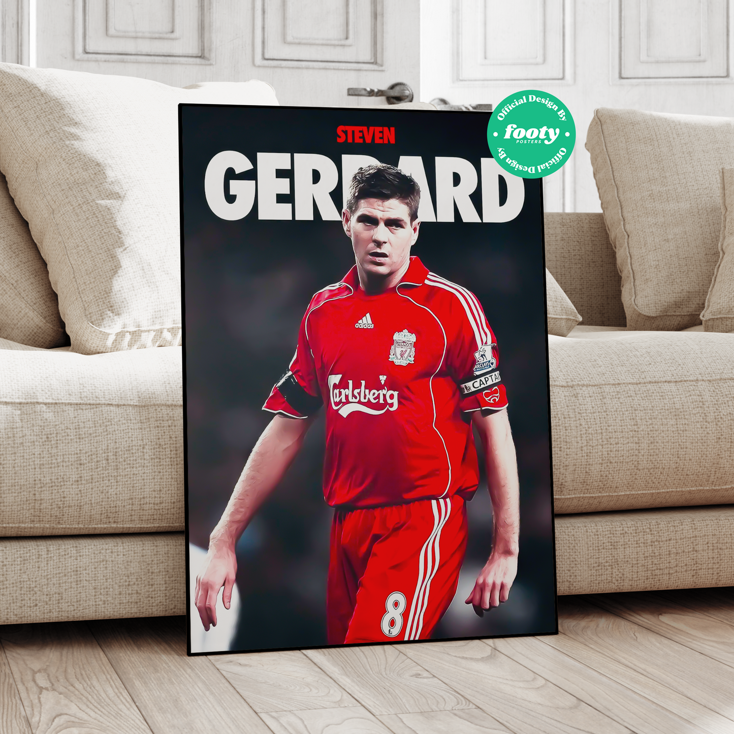 Steven Gerrard 'Focus' Poster