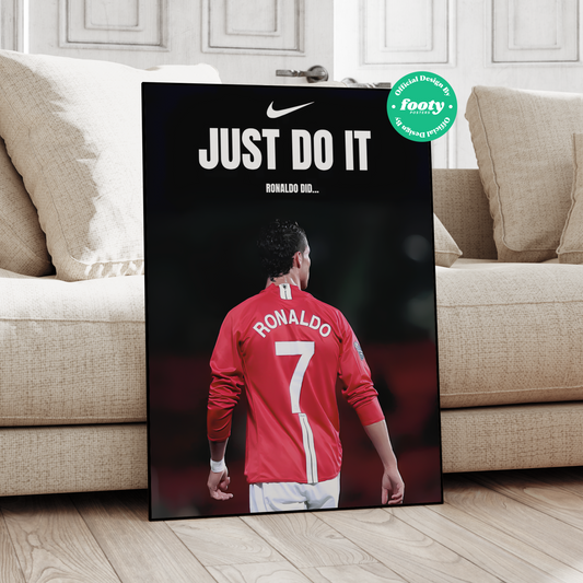 Cristiano Ronaldo 'He Did' Poster