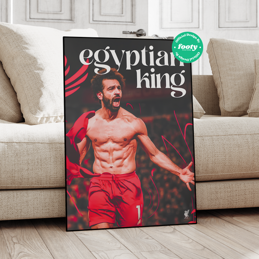 Mo Salah 'Ägyptischer König' Poster