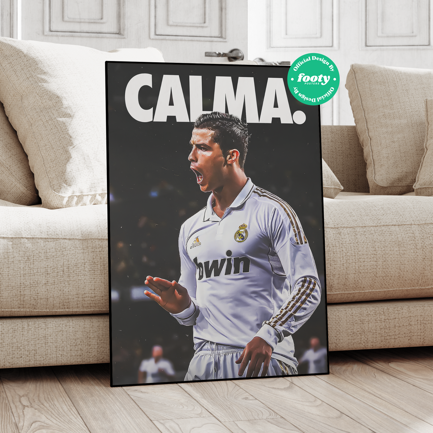 Cristiano Ronaldo „Immer der Beste“-Poster