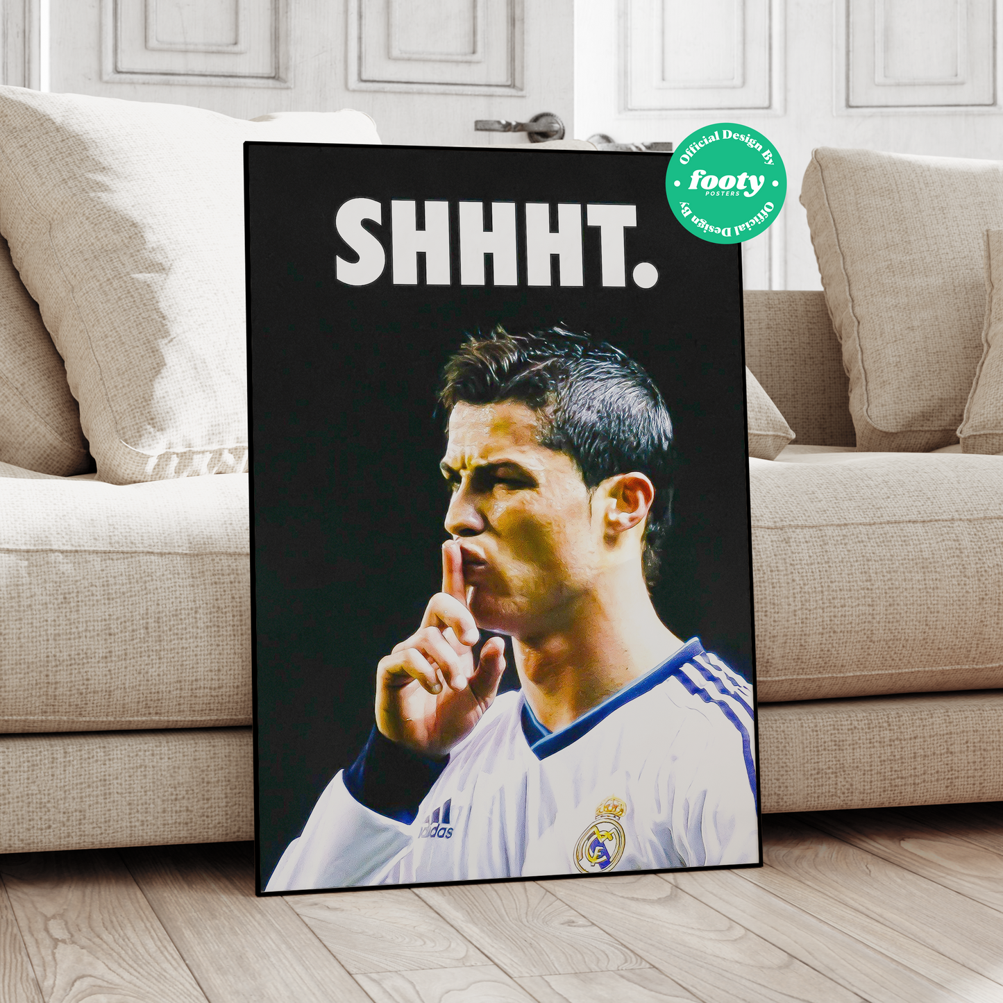 Cristiano Ronaldo „Immer der Beste“-Poster