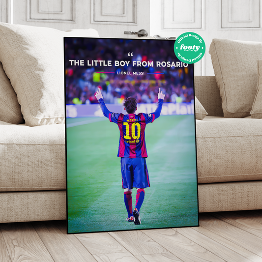 Lionel Messi 'Rosario' Poster