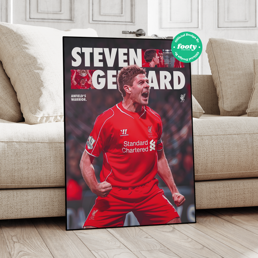 Steven Gerrard „Glory“-Poster