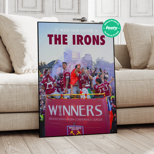 West Ham 'The Irons' Poster