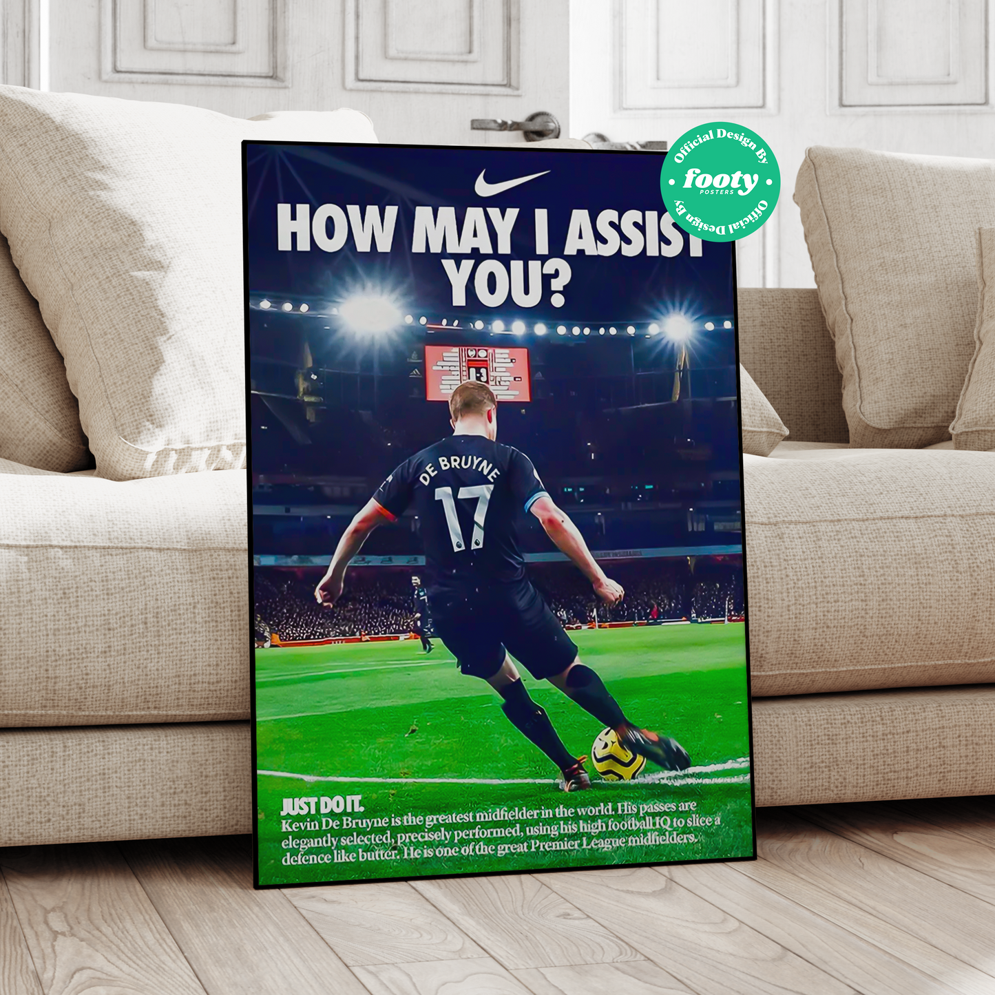 Kevin De Bruyne 'Assist' Poster