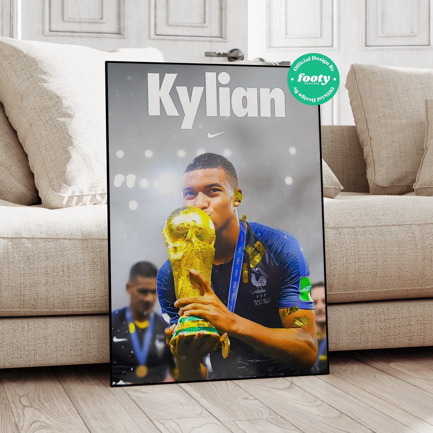 Poster „Pace Merchant“ von Kylian Mbappé