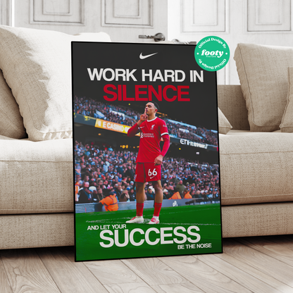 Trent Alexander-Arnold 'Work Hard' Poster