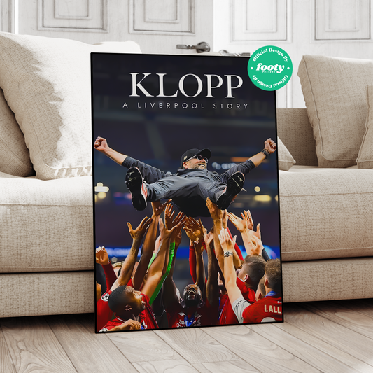 Klopp 'A Liverpool Story' Poster