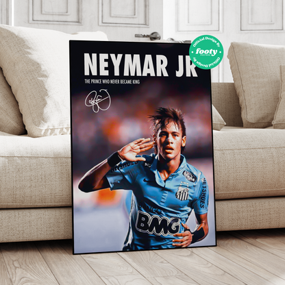 Neymar 'Santos' Poster