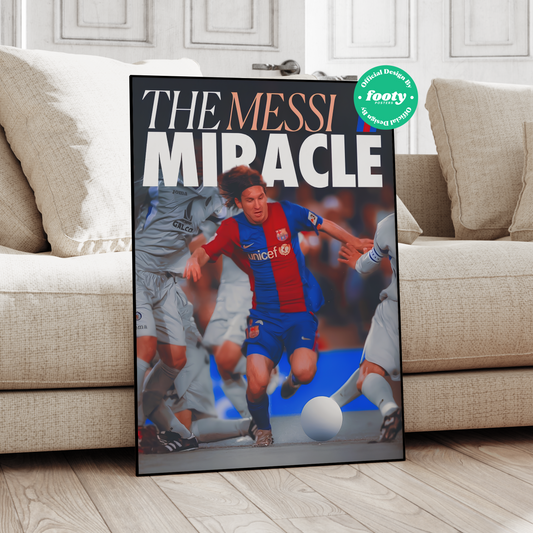 Lionel Messi 'Miracle' Poster