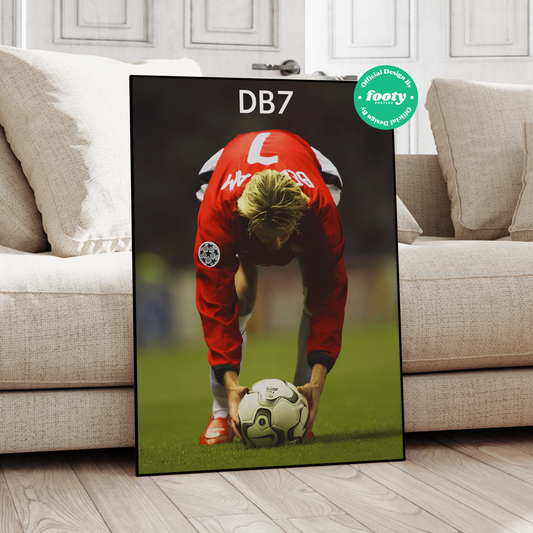 Beckham 'DB7' Poster