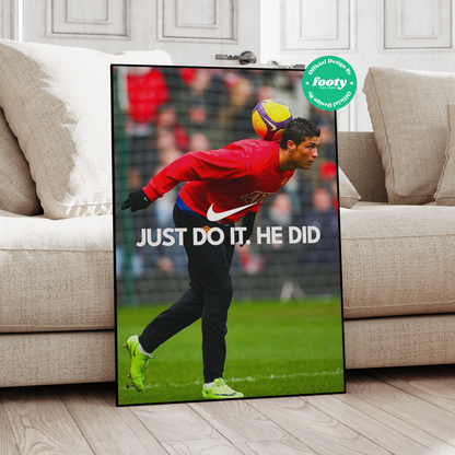 Cristiano Ronaldo „CR7“-Poster