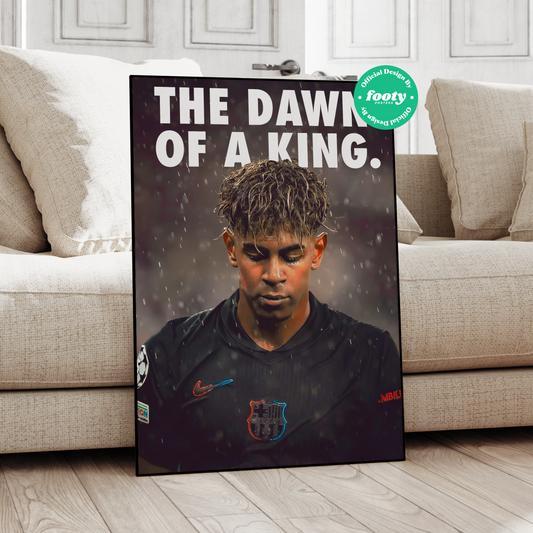 Lamine Yamal 'Dawn Of A King' Poster