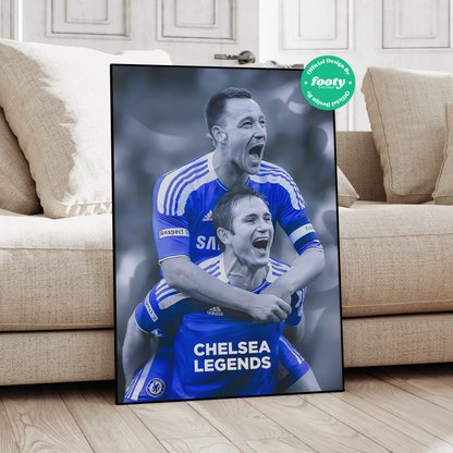 Lampard & Terry 'Legends' Poster