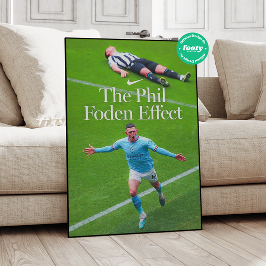 The Phil Foden Effect Poster