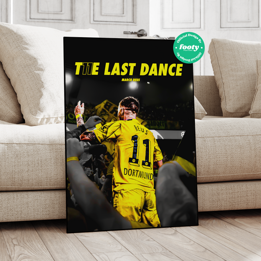 Marco Reus „Entfesselte Eleganz“-Poster