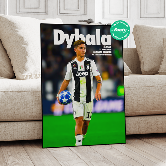 Dybala Stats Poster