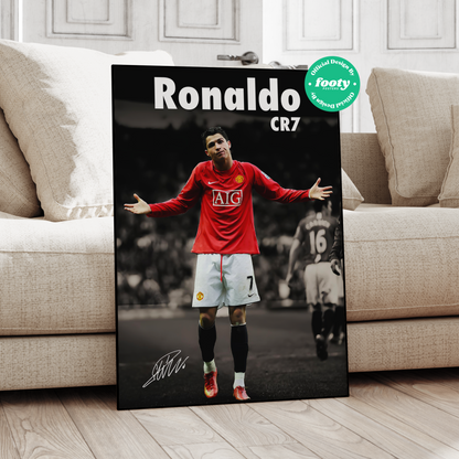 Cristiano Ronaldo 'CR7' Poster