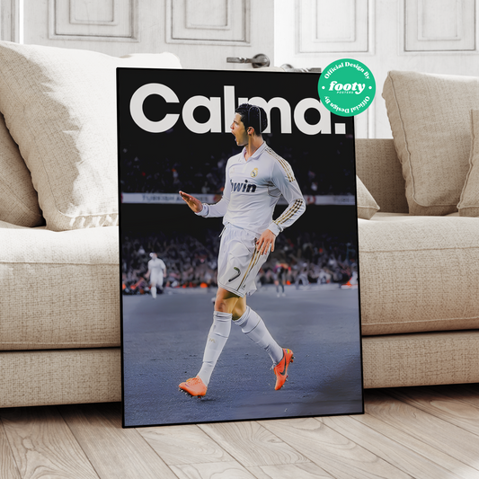 Cristiano Ronaldo 'CALMA' Poster