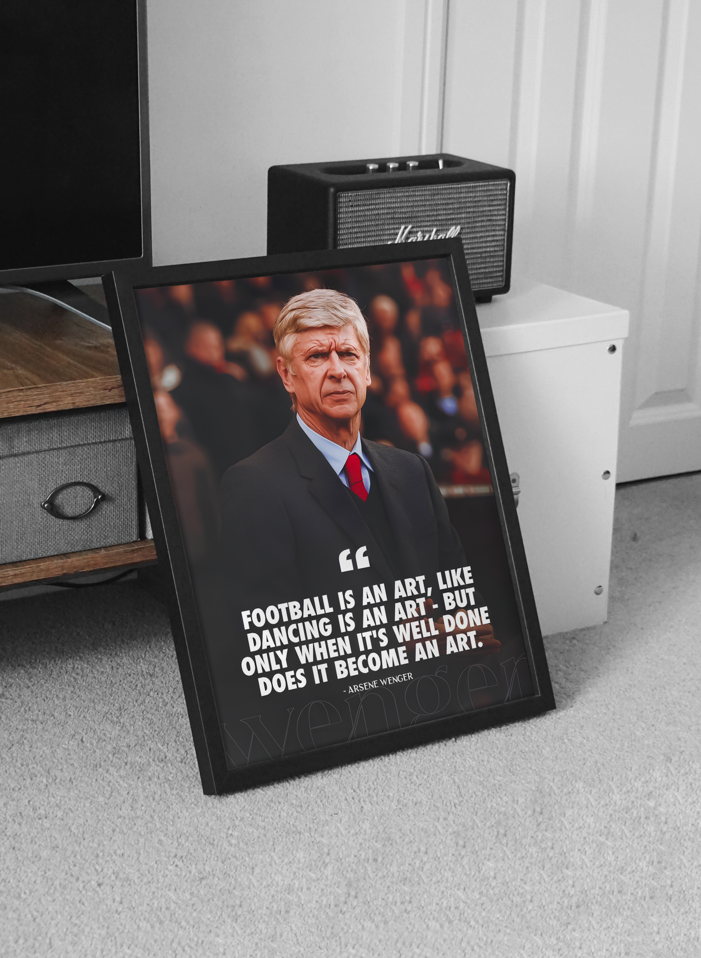 Arsene Wenger 'Quote' Poster