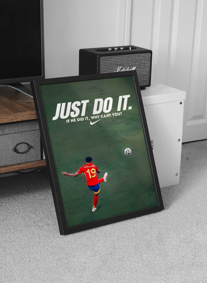 Lamine Yamal 'Just Do It' Poster