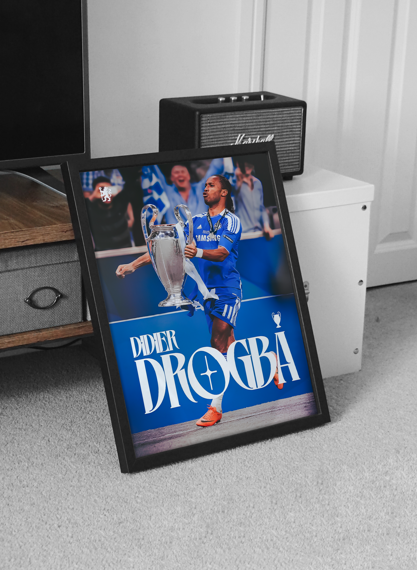 Didier Drogba 'Trophy' Poster